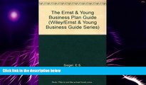 Big Deals  The Ernst   Young Business Plan Guide (Ernst  Young Business Guide Series)  Best Seller