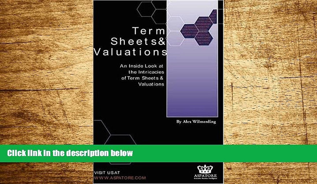 Must Have  Term Sheets   Venture Capital Documents Diskette: Ready to Use Word Documents