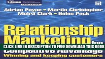 Collection Book Relationship Marketing: Winning and Keeping Customers