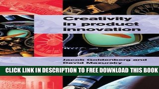 New Book Creativity in Product Innovation