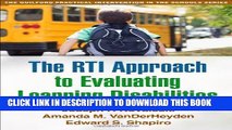 Collection Book The RTI Approach to Evaluating Learning Disabilities (Guilford Practical