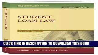 [PDF] Student Loan Law (Consumer Credit and Sales Legal Practice) by Deanne Loonin (2011-02-03)