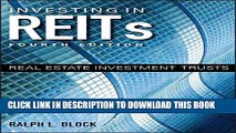 [PDF] Investing in REITs: Real Estate Investment Trusts (Bloomberg) Full Colection