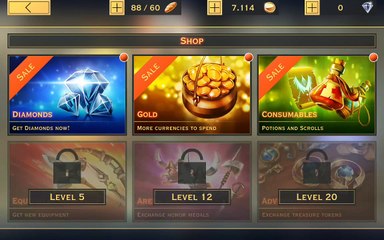 Sacred Legends - Android gameplay PlayRawNow