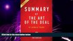 Big Deals  Summary of the Art of the Deal: By Donald Trump Includes Analysis  Best Seller Books