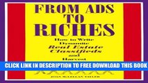 New Book From Ads to Riches: How to Write Dynamite Real Estate Classifieds and Harvest the Results