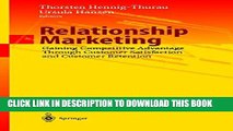 Collection Book Relationship Marketing: Gaining Competitive Advantage Through Customer