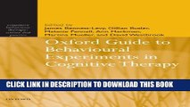 Collection Book Oxford Guide to Behavioural Experiments in Cognitive Therapy (Cognitive Behaviour