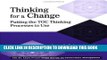 New Book Thinking for a Change: Putting the TOC Thinking Processes to Use (The CRC Press Series on