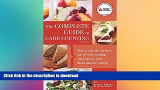 FAVORITE BOOK  Complete Guide to Carb Counting: How to Take the Mystery Out of Carb Counting and