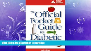 READ  The Official Pocket Guide to Diabetic Exchanges FULL ONLINE