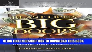 Collection Book Blast Open Big Doors: How to Prospect Fortune 1000 Companies.