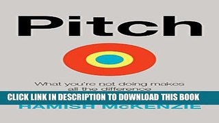 New Book Pitch: What you re not doing makes all the difference