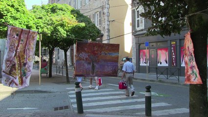 La place Grenette transformée en place du Tertre le temps d'un Samedi