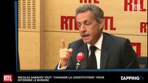 Nicolas Sarkozy veut 
