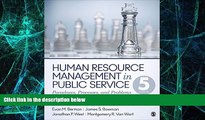 Big Deals  Human Resource Management in Public Service: Paradoxes, Processes, and Problems  Best