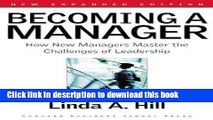 Read Becoming a Manager: How New Managers Master the Challenges of Leadership  Ebook Free