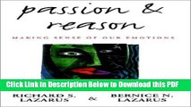 [Read] Passion and Reason: Making Sense of Our Emotions Full Online