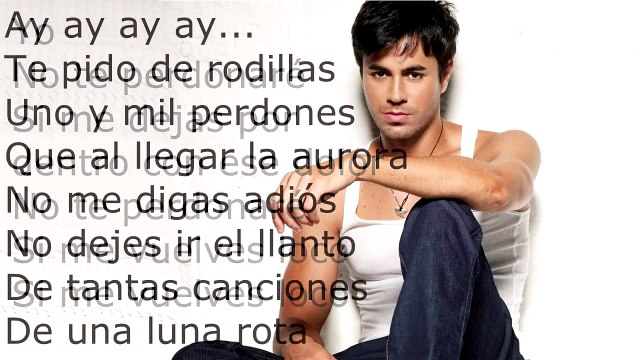 Enrique Iglesias Loco Ft Romeo Santos Lyrics Letras