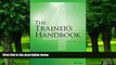 Big Deals  The Trainer s Handbook  Best Seller Books Best Seller