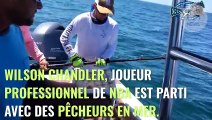 Wow ! Ce basketteur de la NBA pêche un poisson géant pesant 160 kg !