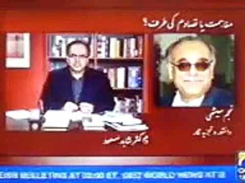 Atomic blasts was a result of Army's pressure on Nawaz Sharif - Watch an old talk of Najam Sethi with Dr Shahid