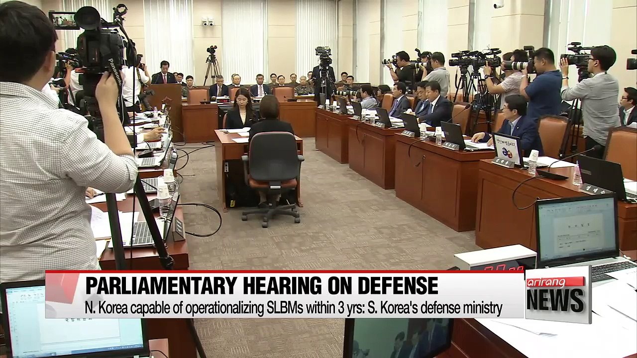 N. Korea capable of operationalizing SLBMs within 3 yrs: S. Korea's defense ministry
