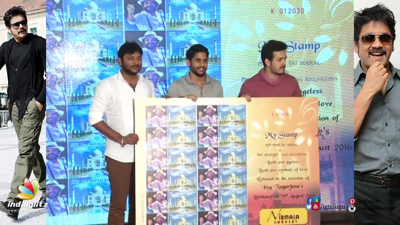 Nagarajuna Stamp Release on his Birthday
