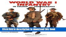 Download World War I Infantry In Color Photographs (Europa Militaria)  Ebook Free