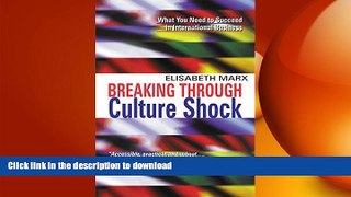 FAVORIT BOOK Breaking Through Culture Shock: What You Need to Succeed in International Business