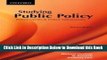 [Reads] Studying Public Policy: Policy Cycles and Policy Subsystems Online Books