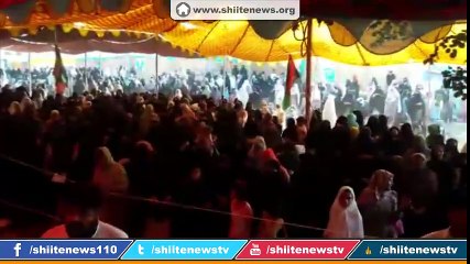 Allama Raja Nasir Speech on Shaheed Shahid Sherazi 40th Anniversary