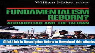 [Reads] Fundamentalism Reborn?: Afghanistan Under the Taliban Free Ebook