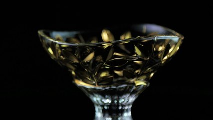 Miracle Crystal – Laurus Bowl d13,5cm in gold