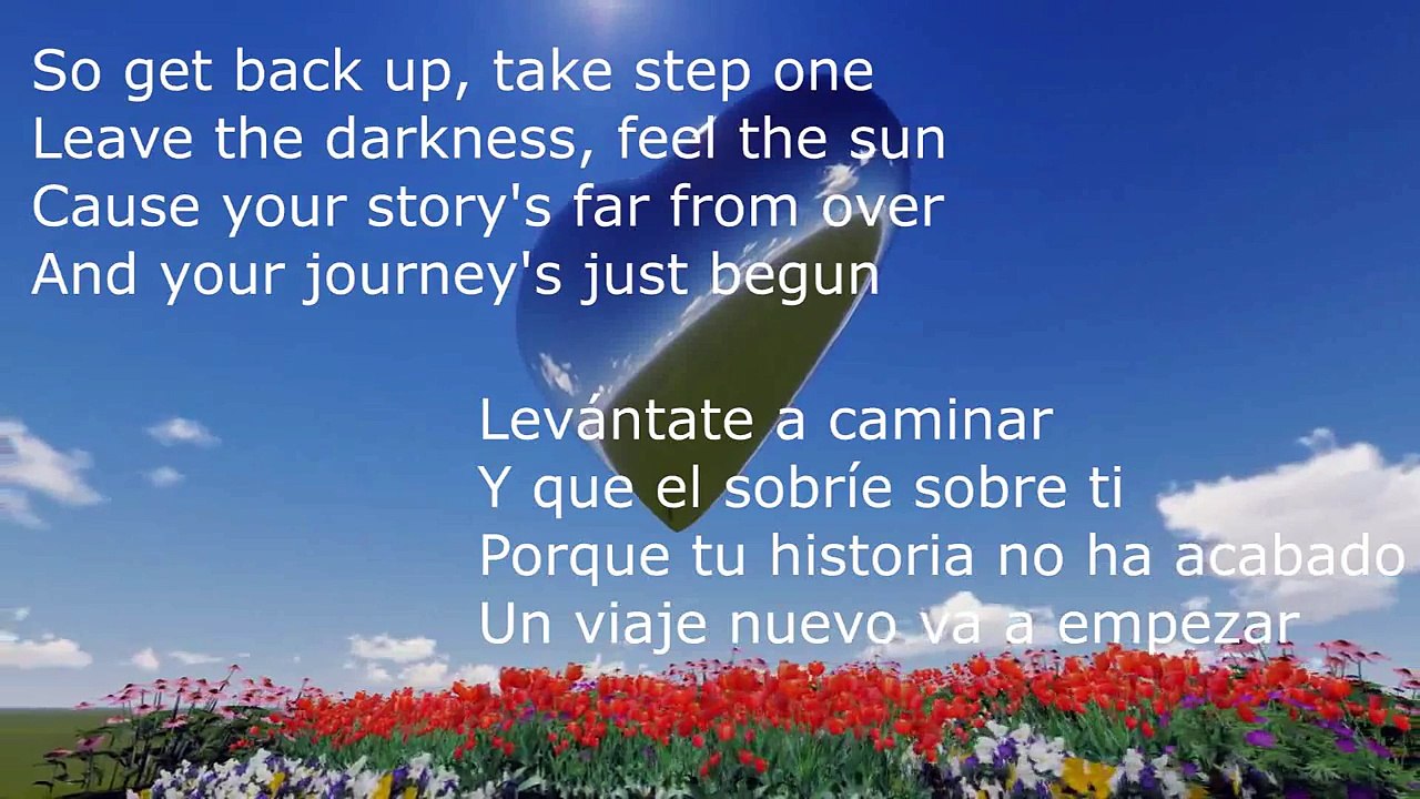 Tell you heart to beat again (Lyrics Spanish & English) piano version - Danny Gokey