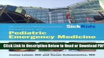 [Download] Hospital For Sick Children Handbook Of Pediatric Emergency Medicine (SickKids) Free New