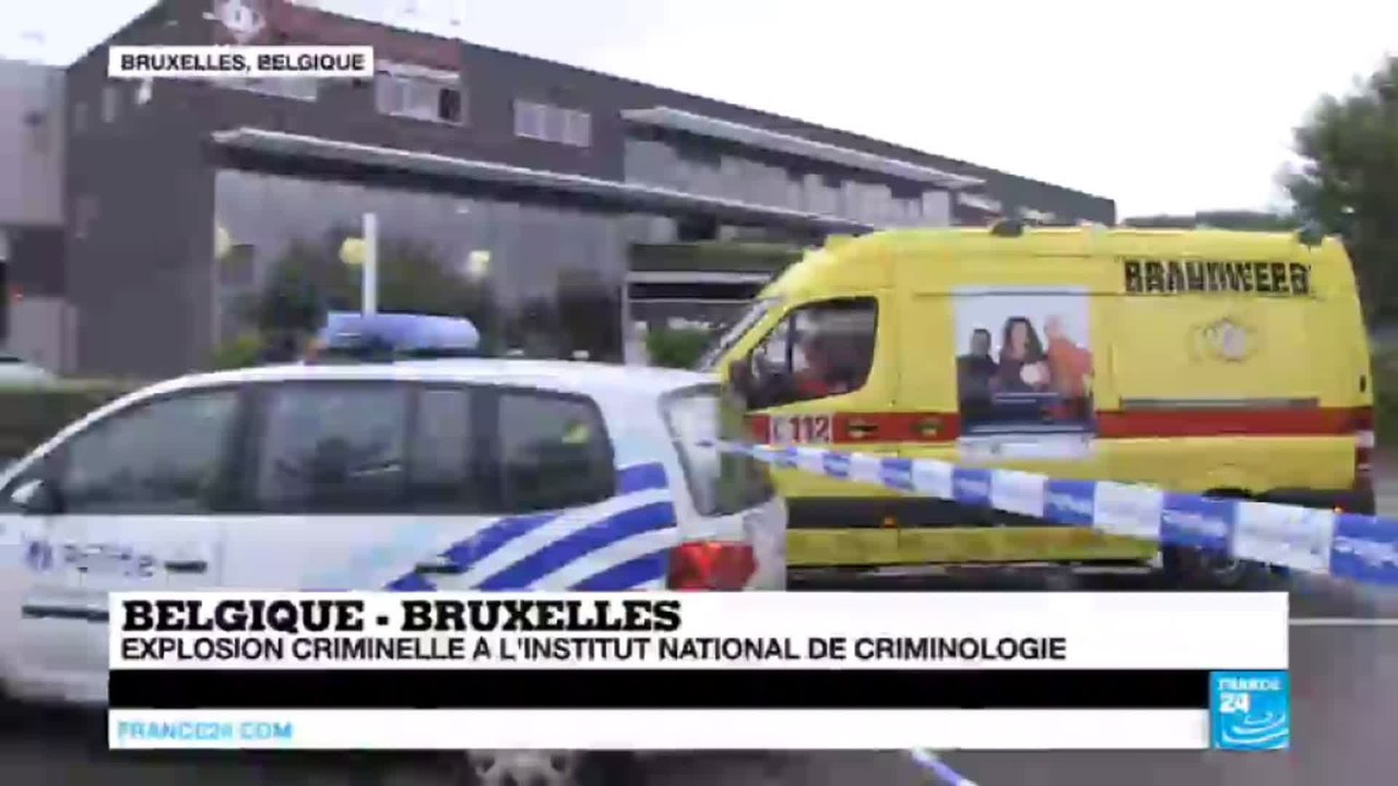 BELGIQUE - Explosion à l'institut national de Criminologie de Bruxelles