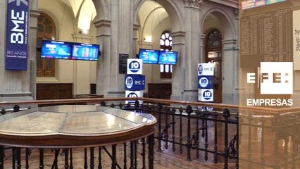 La Bolsa española cae un 0,82 % a mediodía y pierde los 8.600 puntos