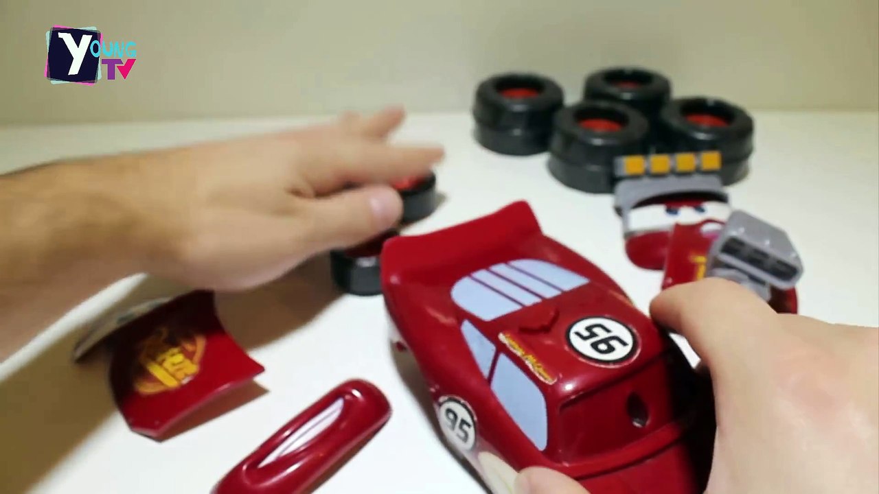Buildable Lightning McQueen Gear up and Go Monster Truck_(new)