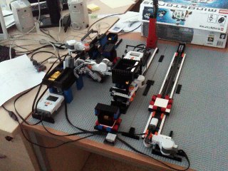 Usine de tri en Lego Mindstorms NXT et programmation Java