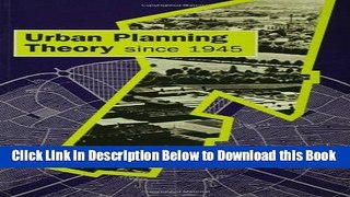 [Reads] Urban Planning Theory since 1945 Online Books