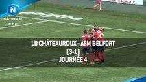 J4 : LB Chateauroux - ASM Belfort (3-1), le résumé