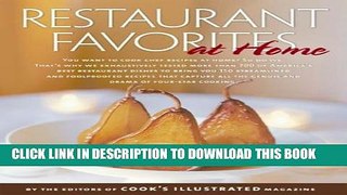 [PDF] Restaurant Favorites at Home: Part of 