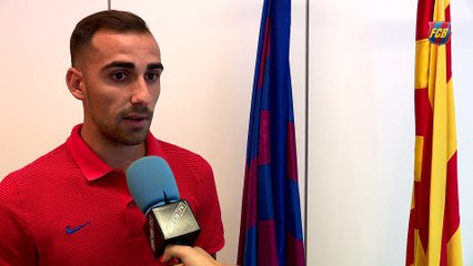 Paco Alcácer: “Aportaré mi granito de arena en forma de trabajo, profesionalidad y gol”