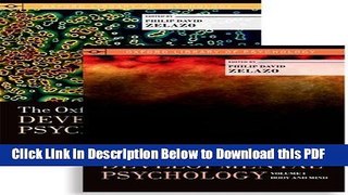 [Read] The Oxford Handbook of Developmental Psychology, Two-Volume Set (Oxford Library of