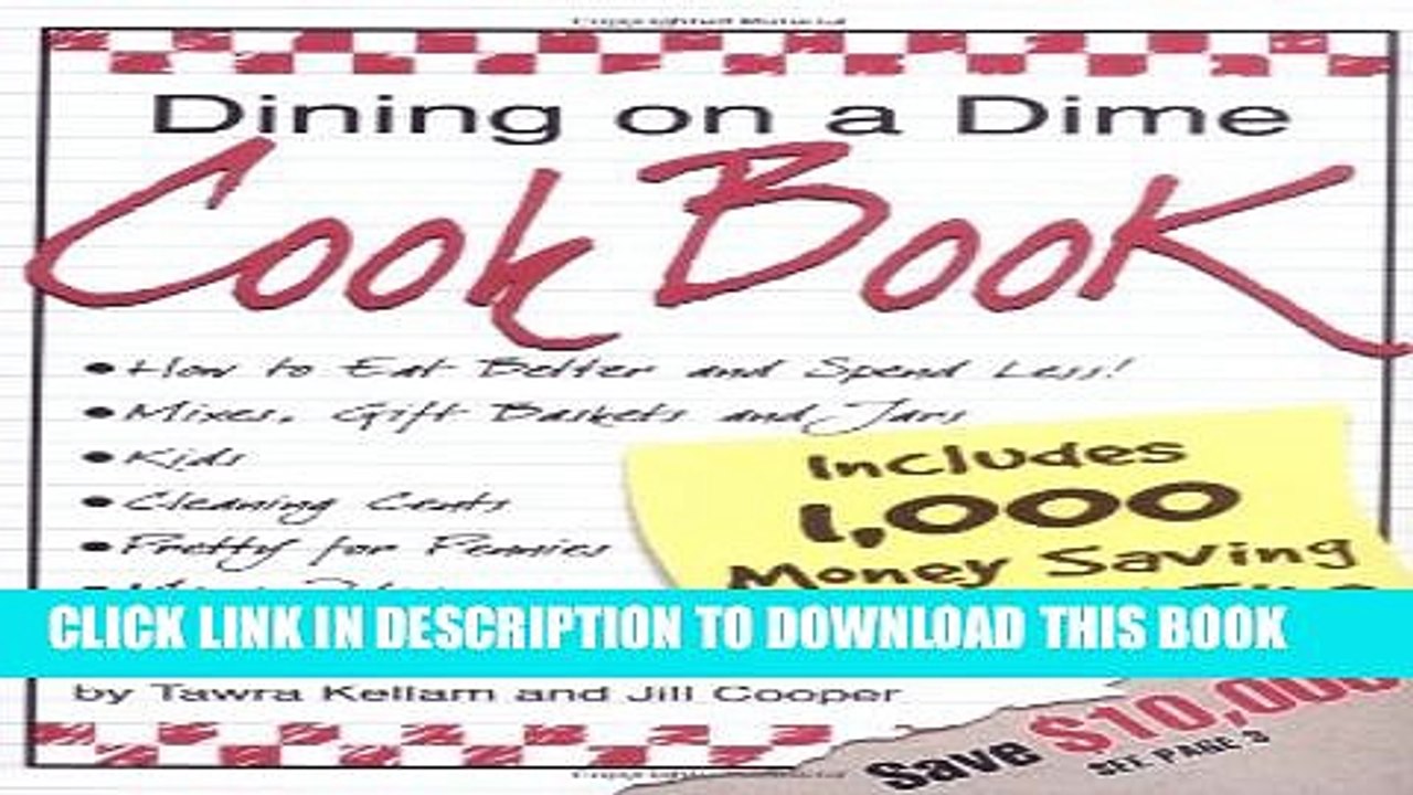 [PDF] Dining on a Dime Cookbook: How to Eat Better and Spend Less Popular Online