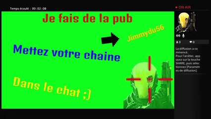 Je fais de la pub