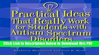 [Read] Practical Ideas That Really Work for Students With Autism Spectrum Disorders Popular Online