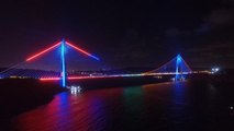 Yavuz Sultan Selim Köprüsü Geceleri Bir Başka Güzel