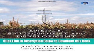 [Reads] Energy, Environment and Development Online Books